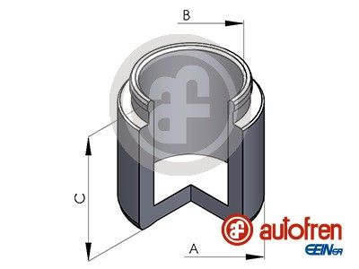 AUTOFREN SEINSA Поршень, корпус скобы тормоза D025128